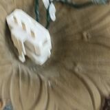 Art Deco glass paste chandelier