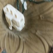 Art Deco glass paste chandelier