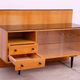 Mid-century glazed cabinet bookcase by Mojmír Požár