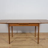 Mid-century teak extendable dining table, Denmark, 1960s