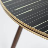 Vintage coffee table 50er glas midcentury