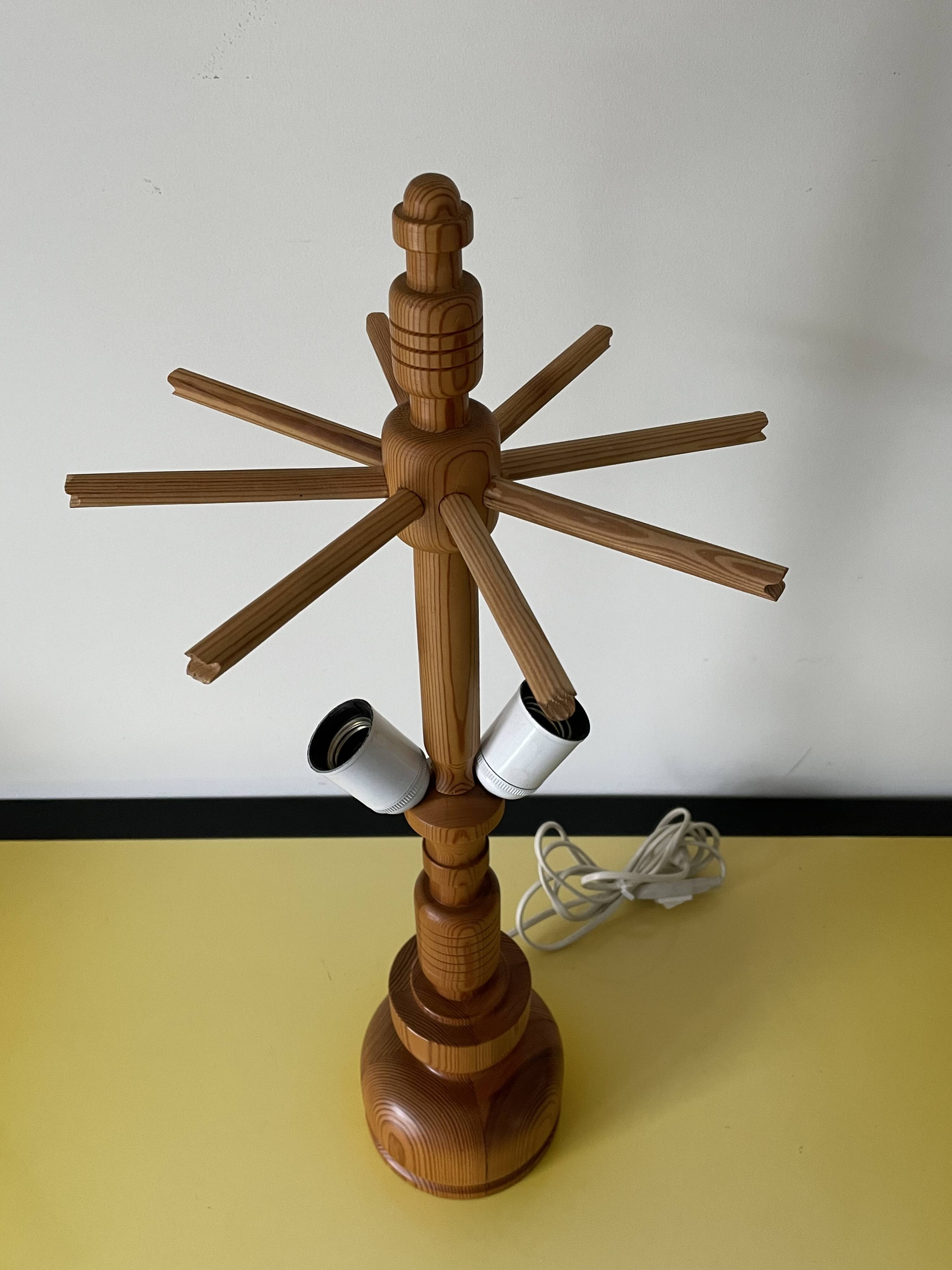 Vintage Scandinavian lamp Lystella Yngve Ekström 1970