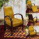 1950s English bridge chair in beech.