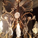 15-arm light-stamped chandelier