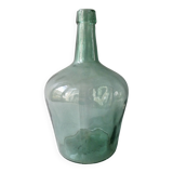 Dame-Jeanne en verre vert vintage