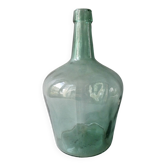 Dame-Jeanne in vintage green glass