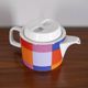 Vintage 1970s Ceramic Teapot by Ceramiche Pozzi, Compact Series