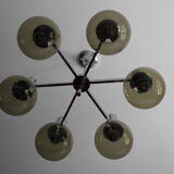 Lustre Spoutnik par Kaiser Leuchten vintage 1960