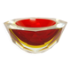 Murano glass bowl Italy 1980s