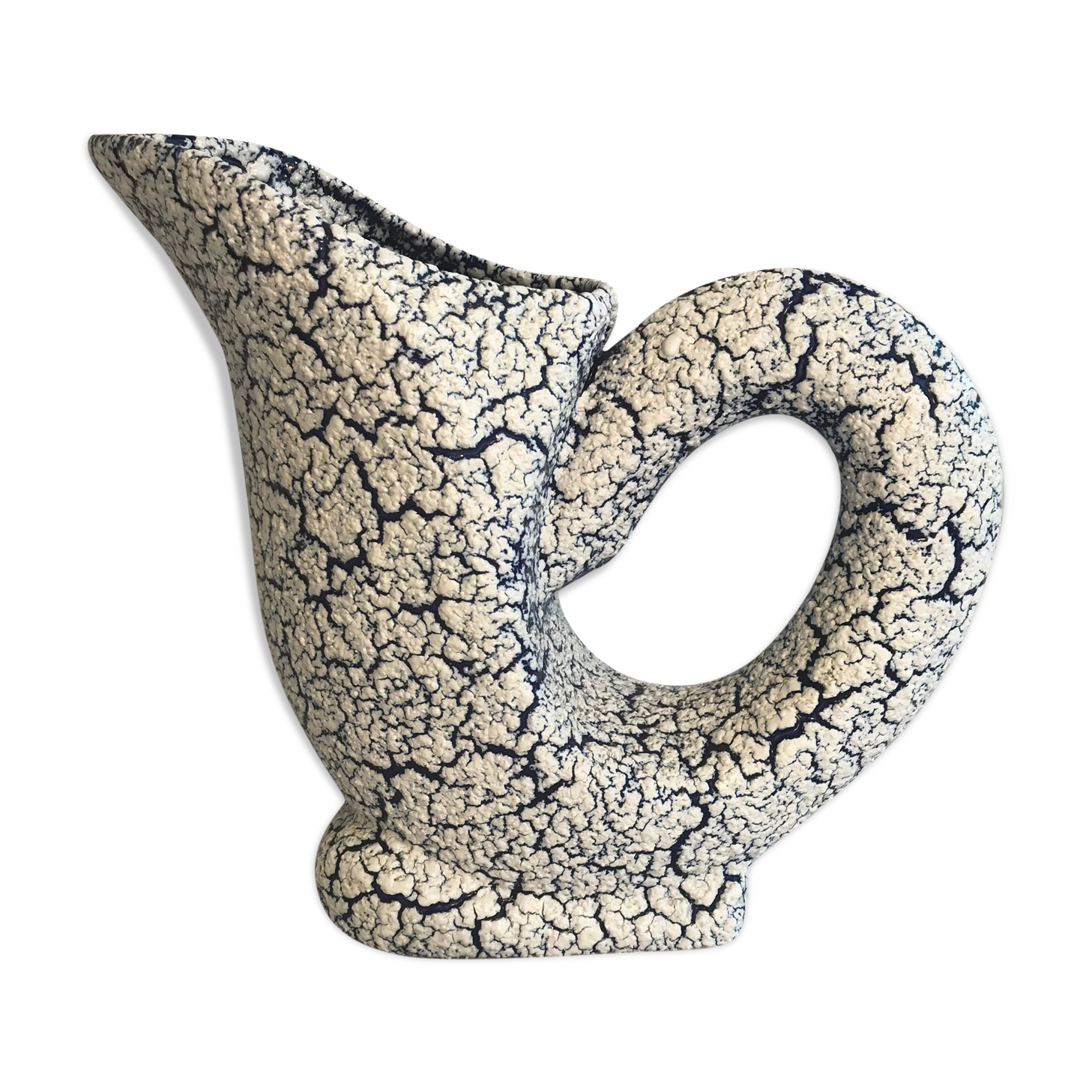 Old ceramics pitcher
