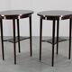 1930s pair of restored Thonet side tables No. 206, Czechoslovakia