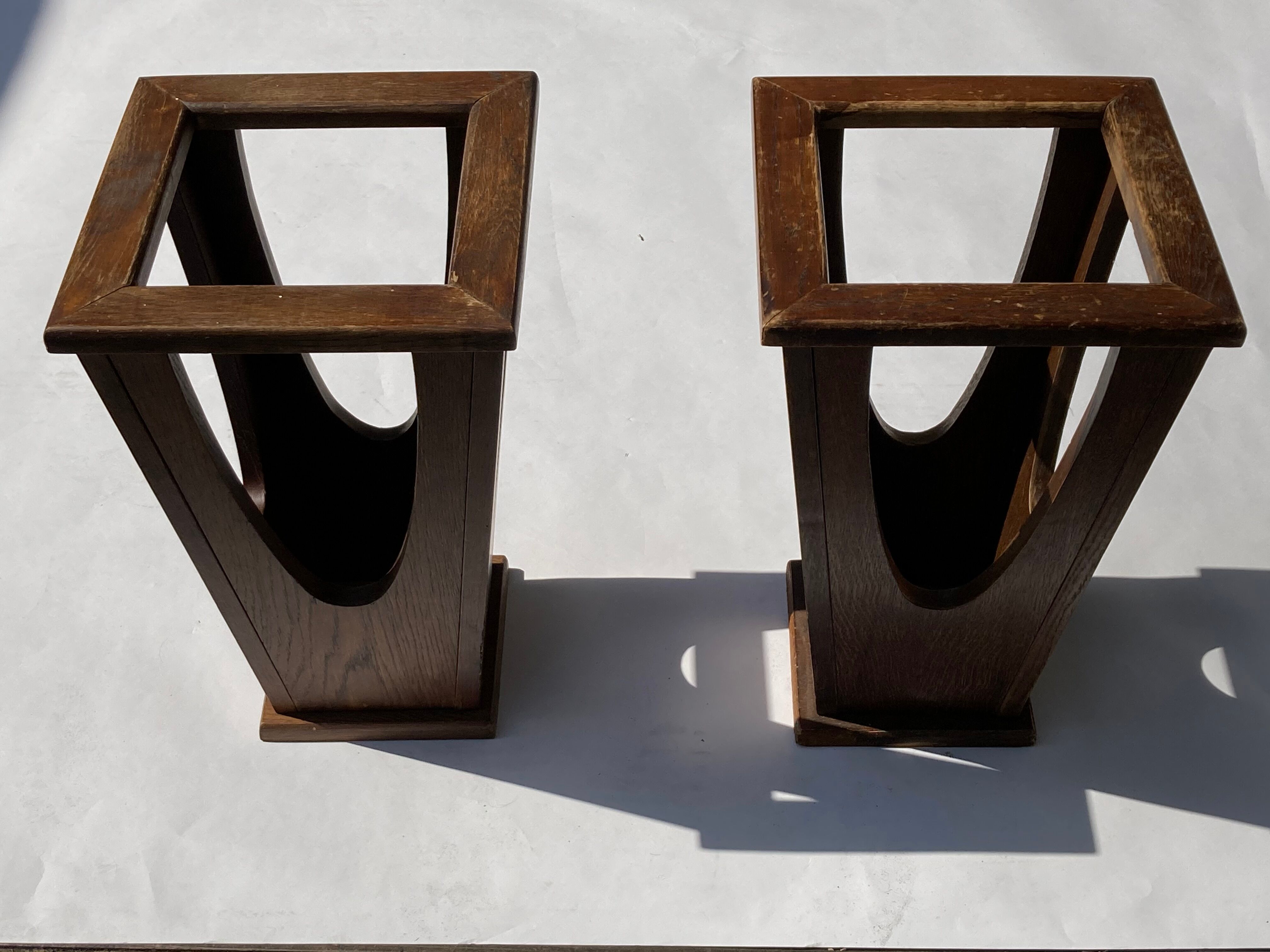 Pair of Dutch Art Deco umbrellas