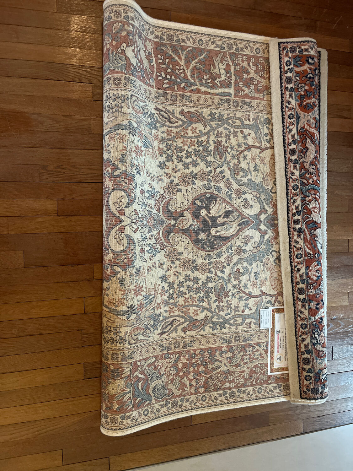 Wool rug Anatolia collection Eastern medal