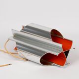 Lampe suspendue vintage danoise Pantre par Bent Karlby, Lyfa, années 1970