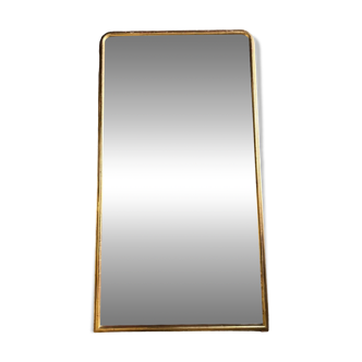 Louis philippe period fireplace mirror in golden wood (1m88x1m03) 19th century