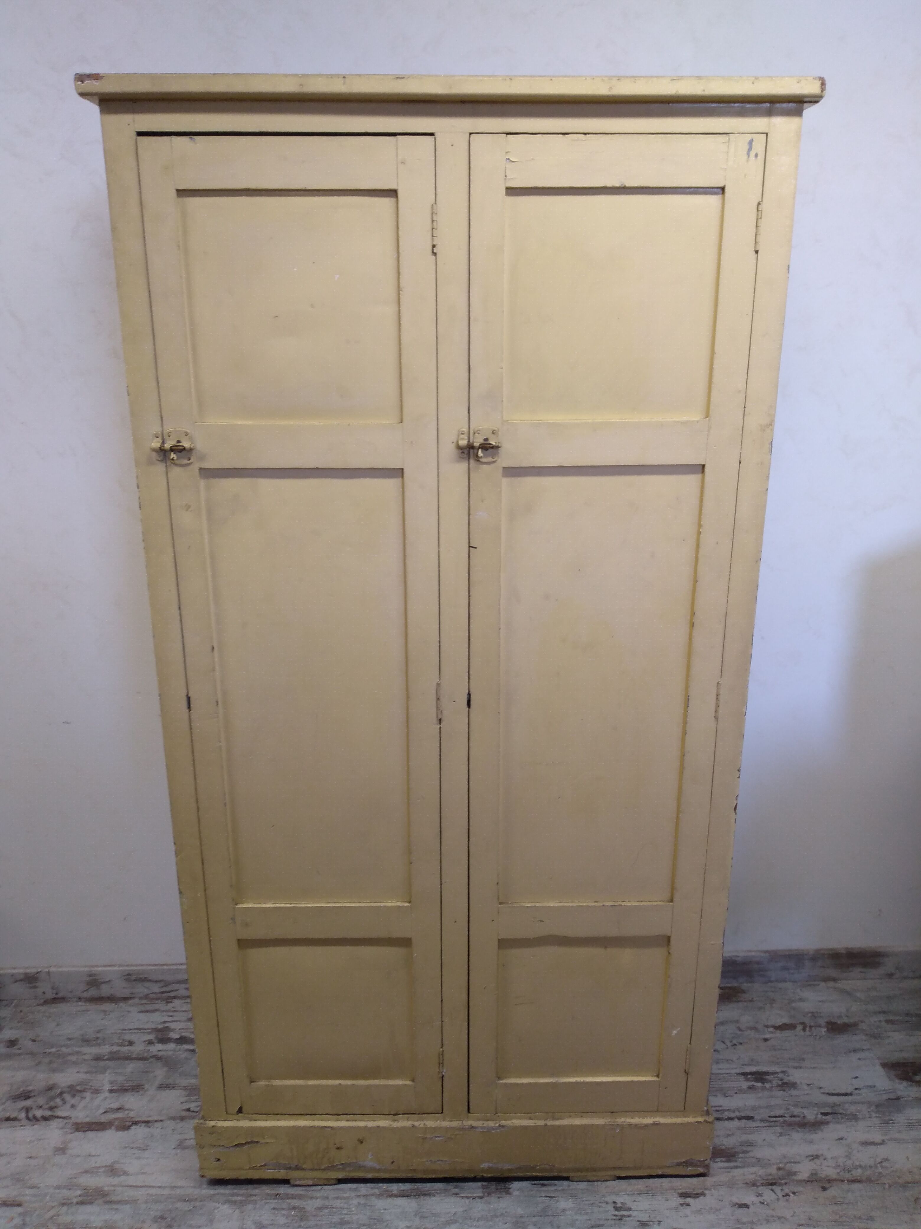 Old wooden locker
