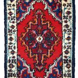 Tapis Vintage Hamadan en Laine, Années 1970, Élégance du Moyen-Orient