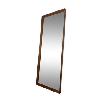 Scandinavian teak mirror