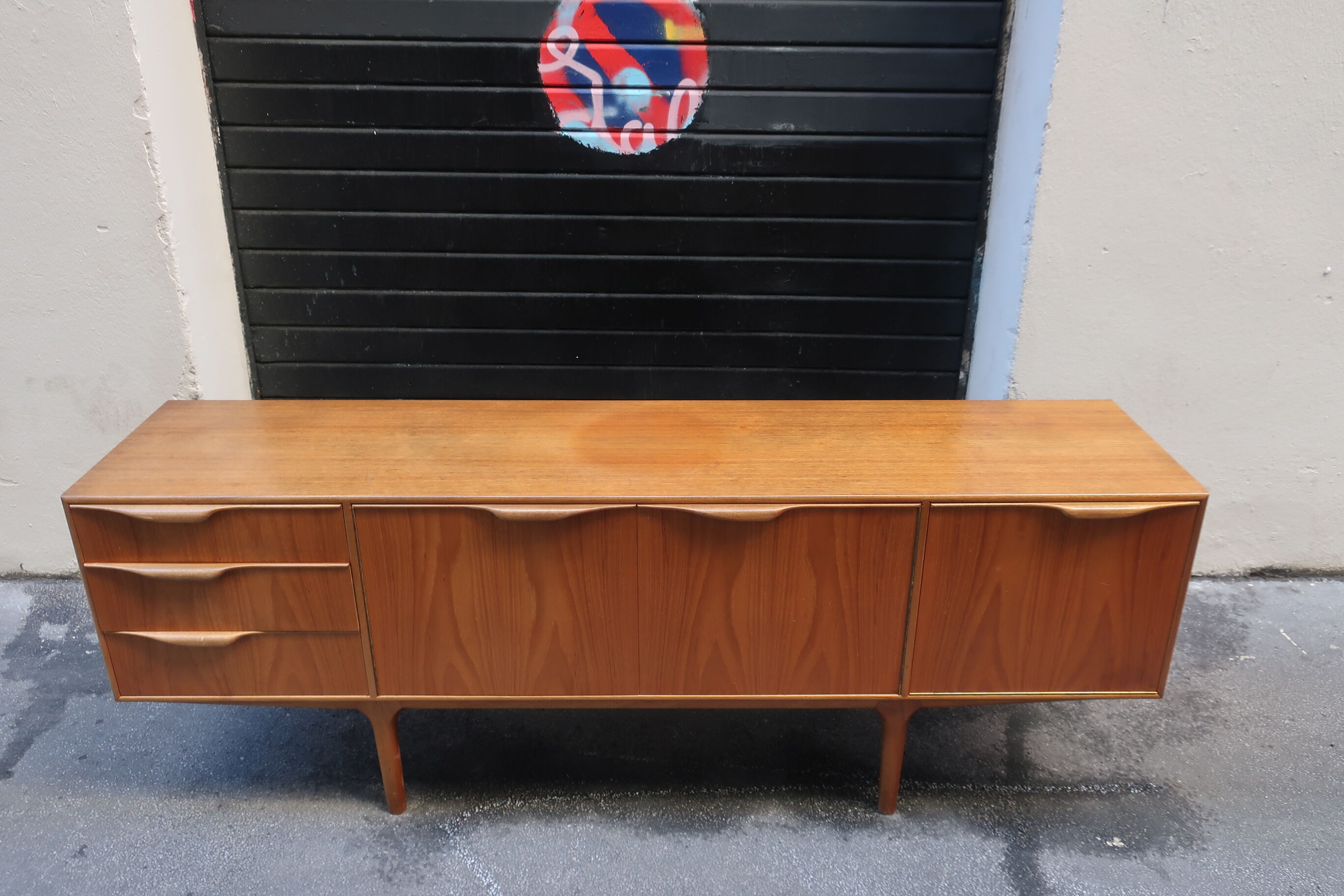 The Mcintosh teak 1960s enfilade