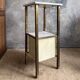 Antique medical bedside table