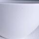 Organic vase Scheurich ceramic in white glazed ceramic