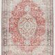 Red & Cream Vintage Persian Rug, 243x328Cm