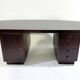 Wooden Art Deco Desk with Drawers, 1930s