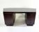 Wooden Art Deco Desk with Drawers, 1930s