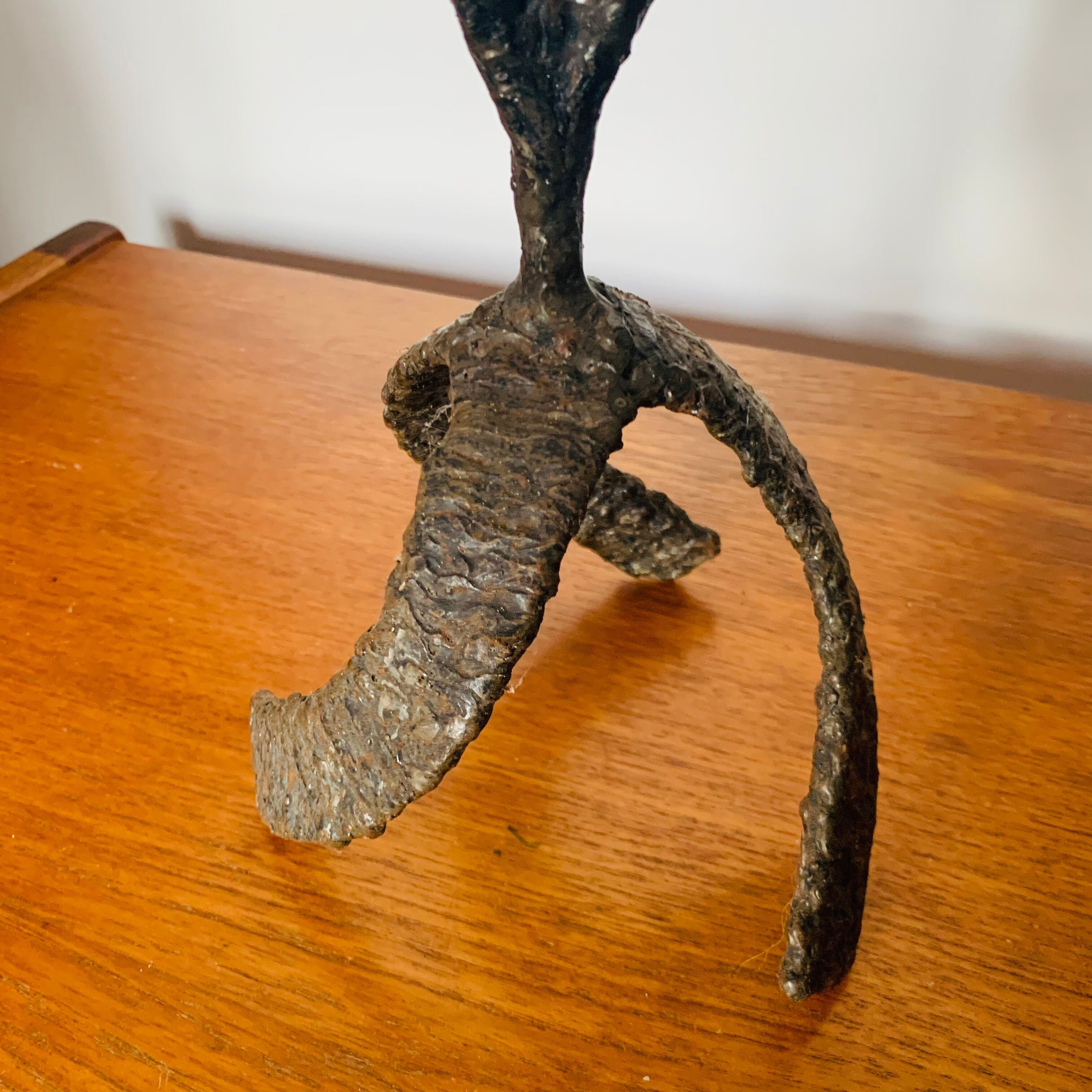 Brutalist candle holder