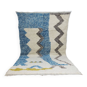 Handmade wool Berber rug 312 X 193 CM
