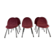 Serie de 6 chaises modèle 771 de Joseph-Andrè Motte édition Steiner