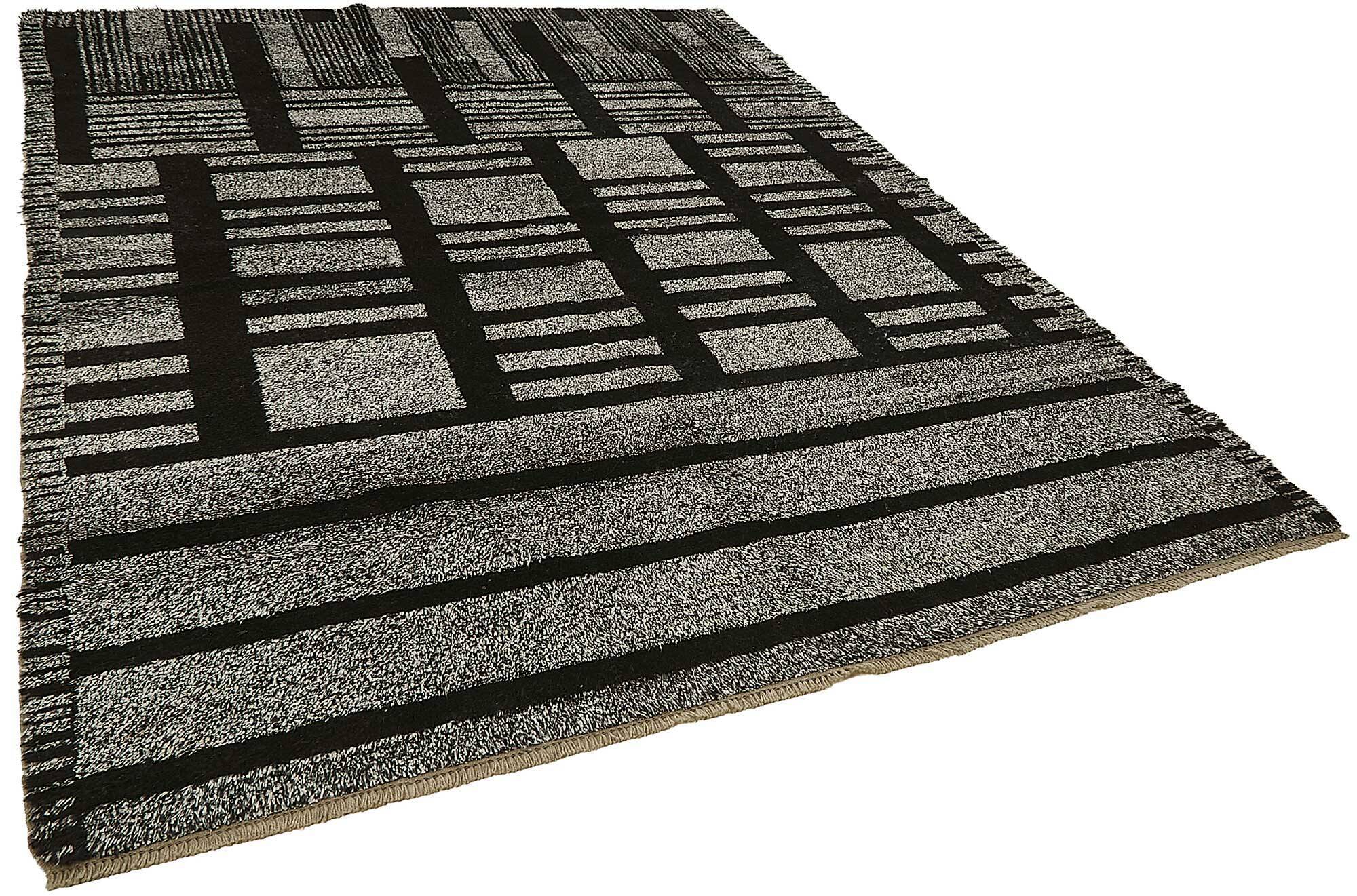 Handwoven Turkish Recycled Boho Rug 236 cm x 303 cm