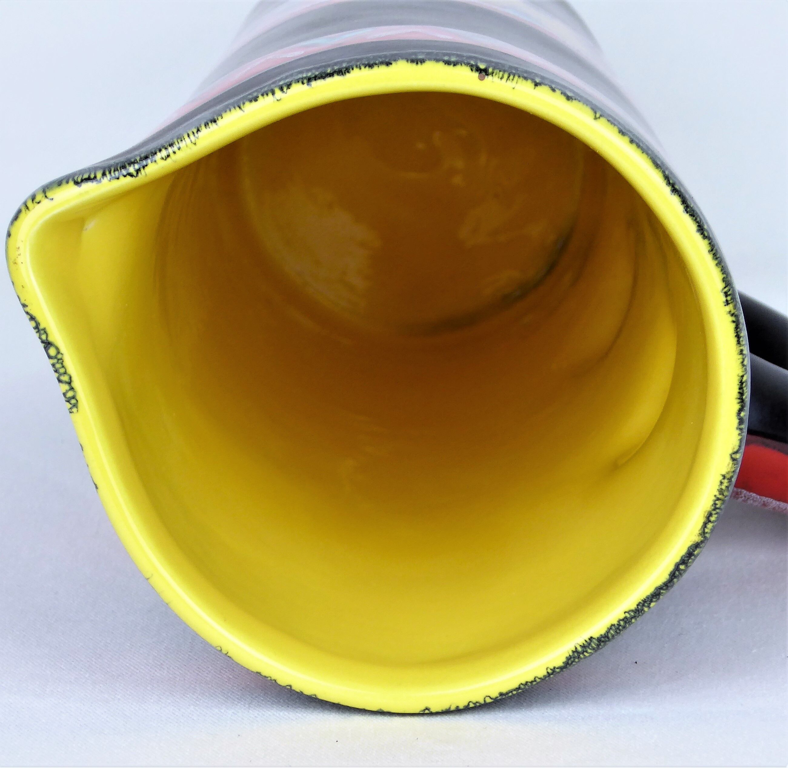 Ceramic pitcher vase Fourmentin Vallauris 1950