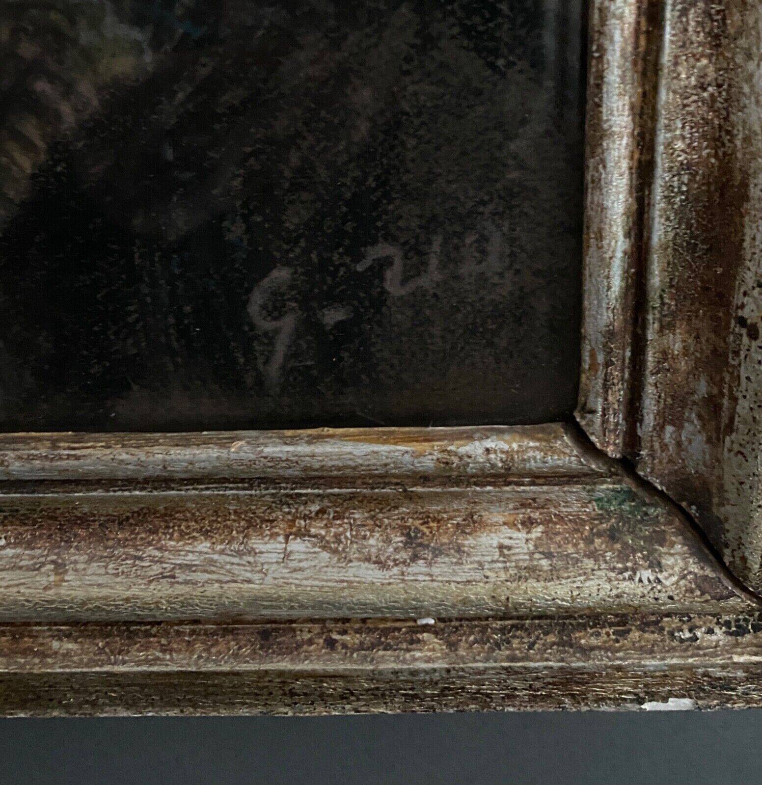 Pastel representing a Breton by G. Rio 1920 limed frame