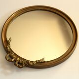 Round wall mirror from the 50s - Vintage