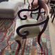 Fauteuil XIX Acajou Carver Régence Empire