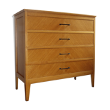 Chest of drawers vintage oak year 1960