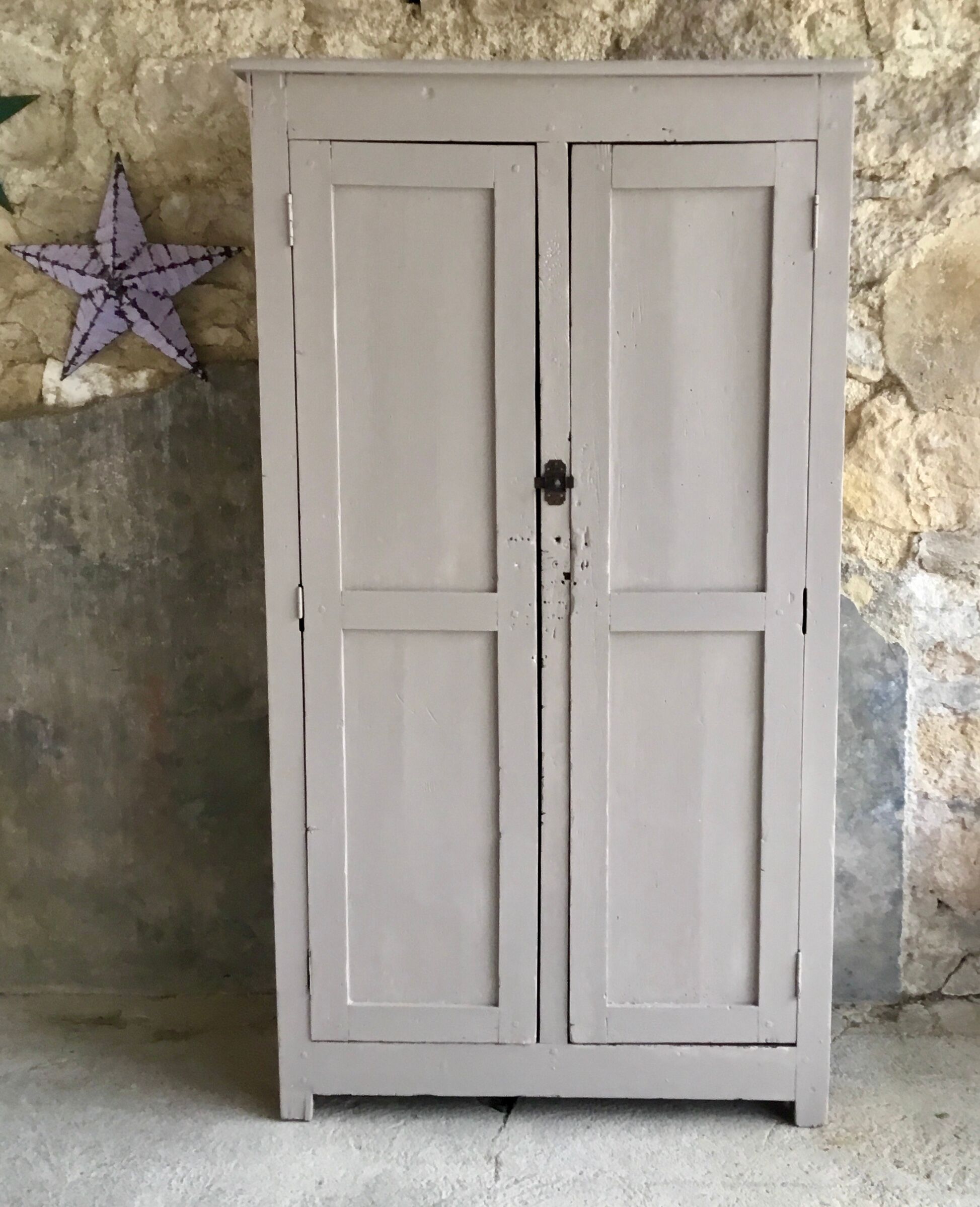 Wooden parisian wardrobe XXth