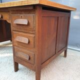 Minister's desk 1930 parquet oak