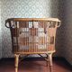 Bar vintage bambou et rotin années 60
