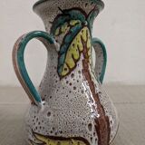 Zoomorphic ceramic vase Vallauris 50s