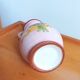 Double braided handle ceramic vase