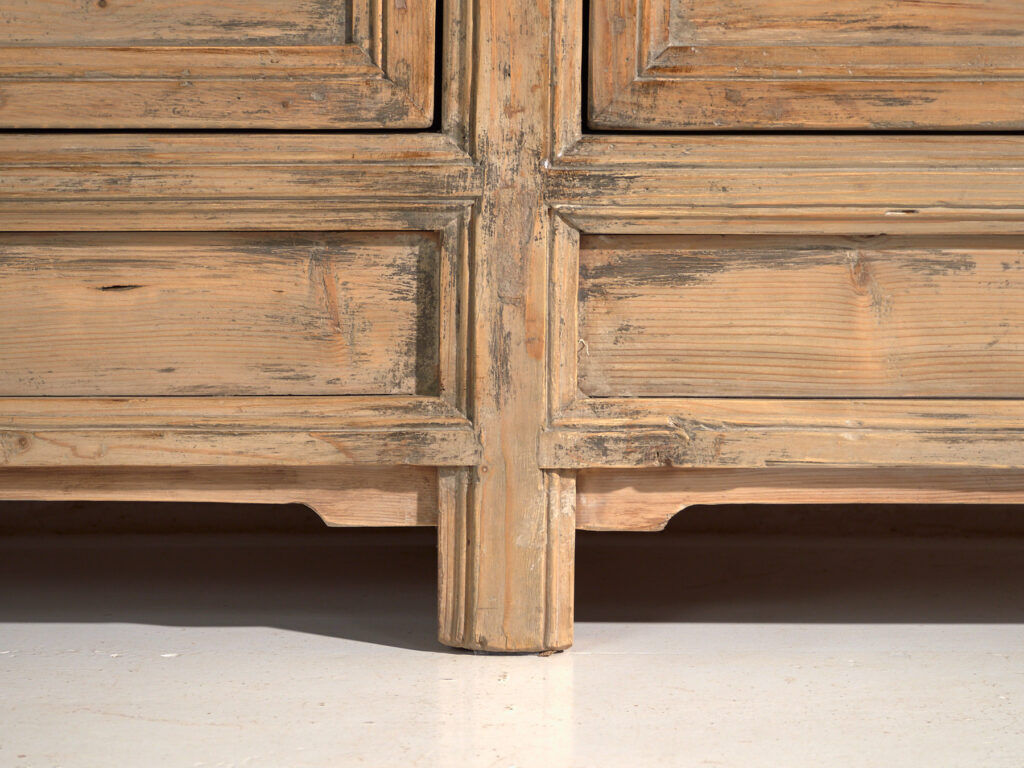 Antique pine wood sideboard – China, circa 1930