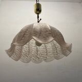 Large Pink Murano Glass Light Pendant 1970’s