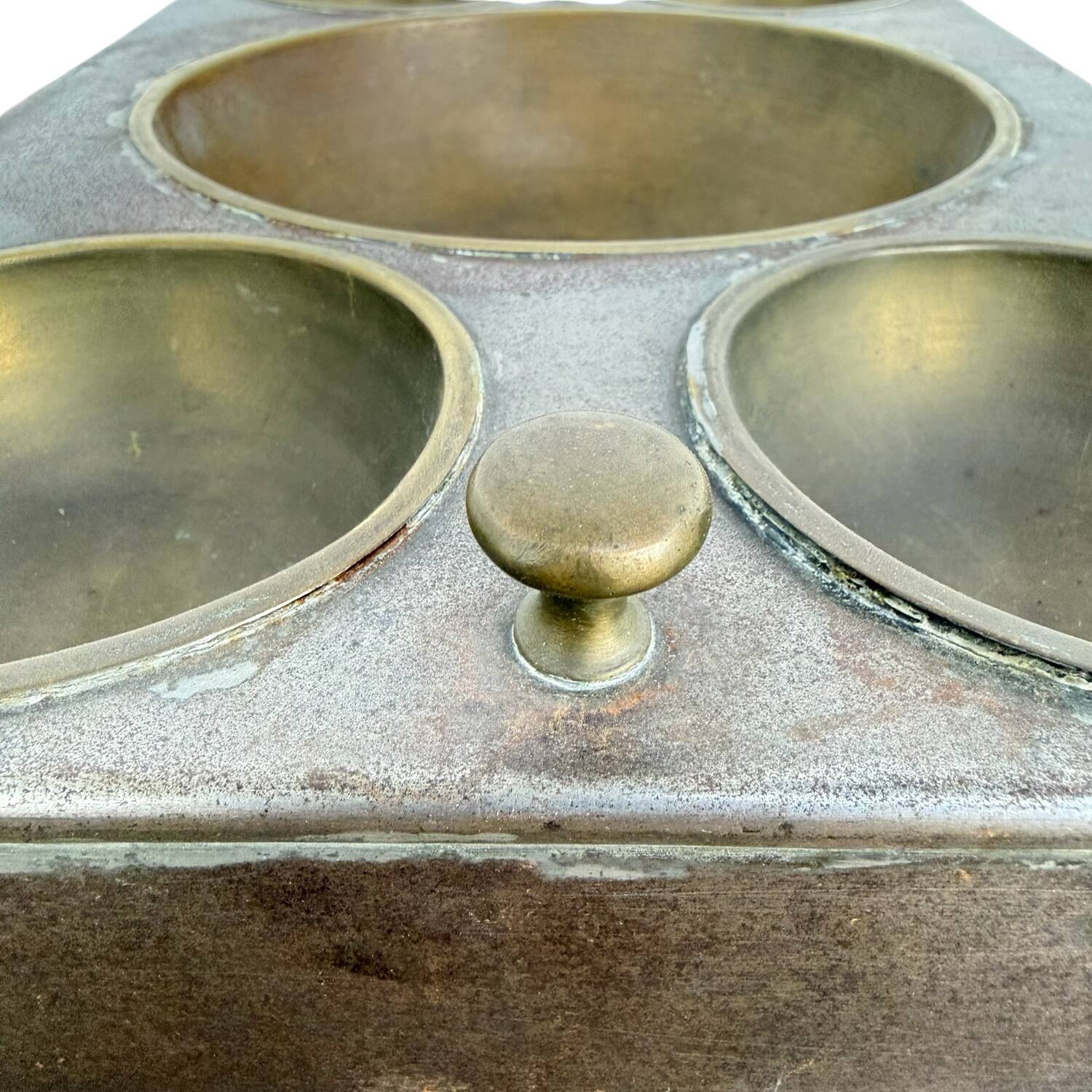 Vintage Brass Cash Tray Change Holder