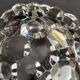 Pierre D'Avesn France molded crystal ashtray