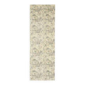 Tapis coureur vintage turc en laine et coton noué à la main des années 1970, 93x287.
