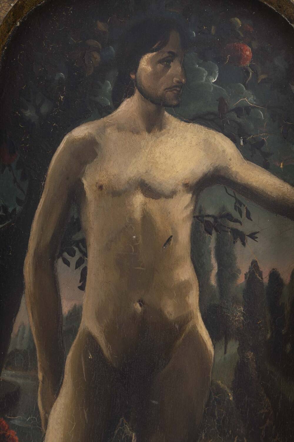 Marcel Gillis (Belgium, 20th century) Adam and Eve, 1931 Diptych