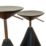Pair of stools "Indispensabili" – Philippe Starck for L'Oréal, 1989