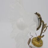 Opaline flower lamp